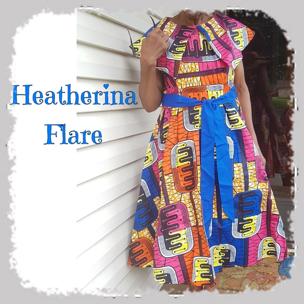 Heatherina Flare Dress - Pre Order
